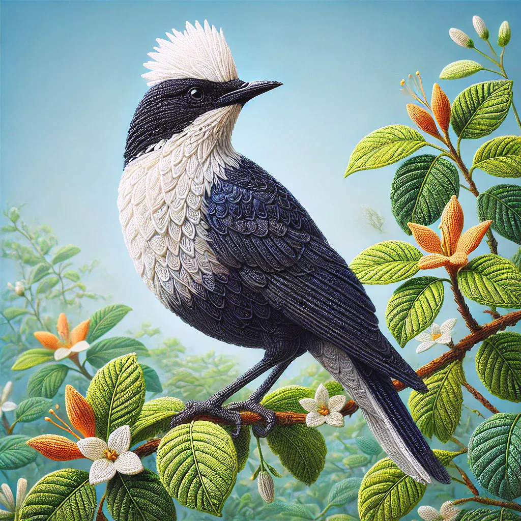White-crowned Starling