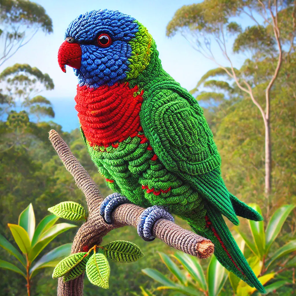 Red-chinned Lorikeet