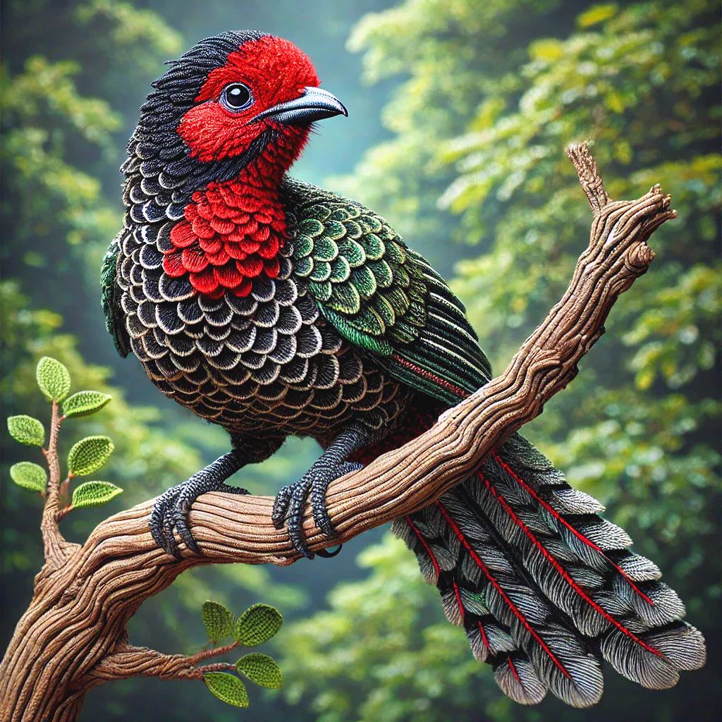 Red-faced Guan