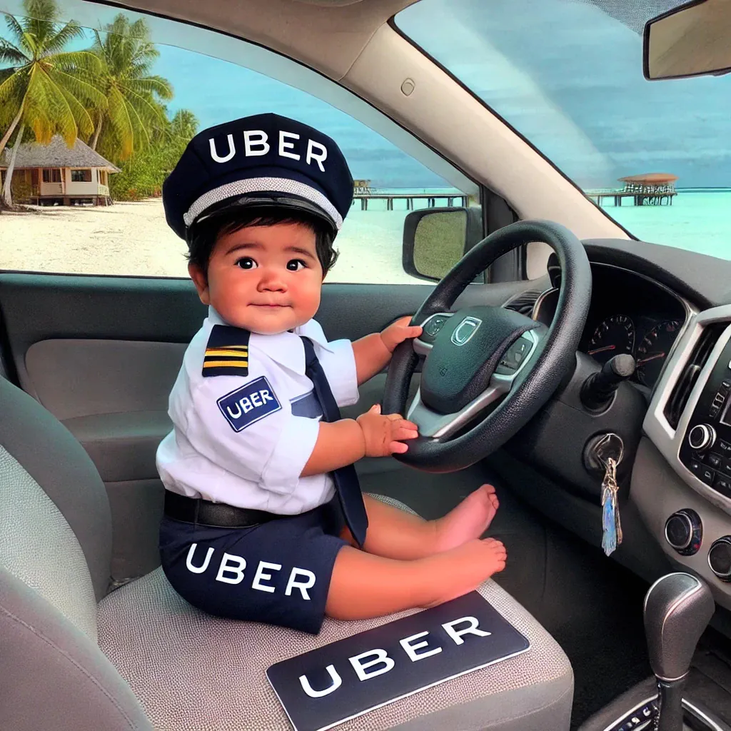 Kiribati, Uber Driver