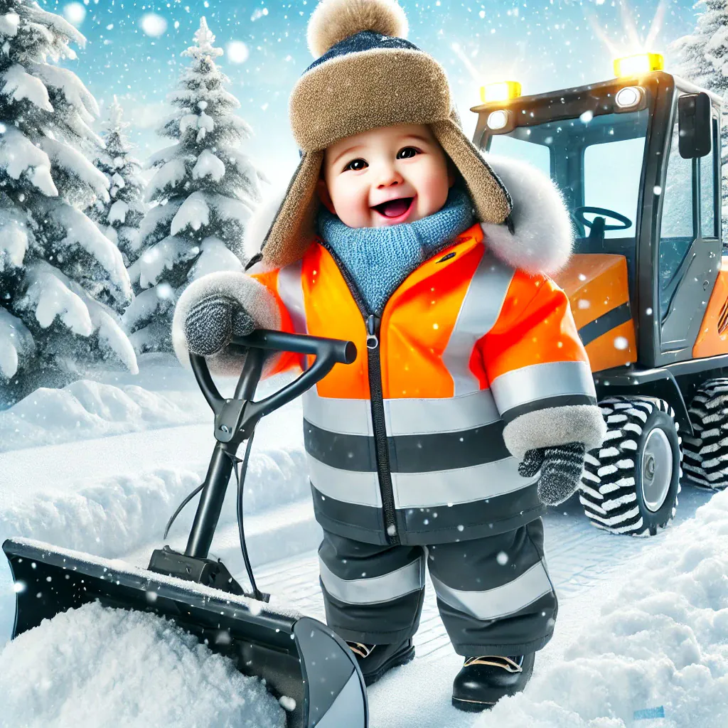 Finland, Snow Plow Worker