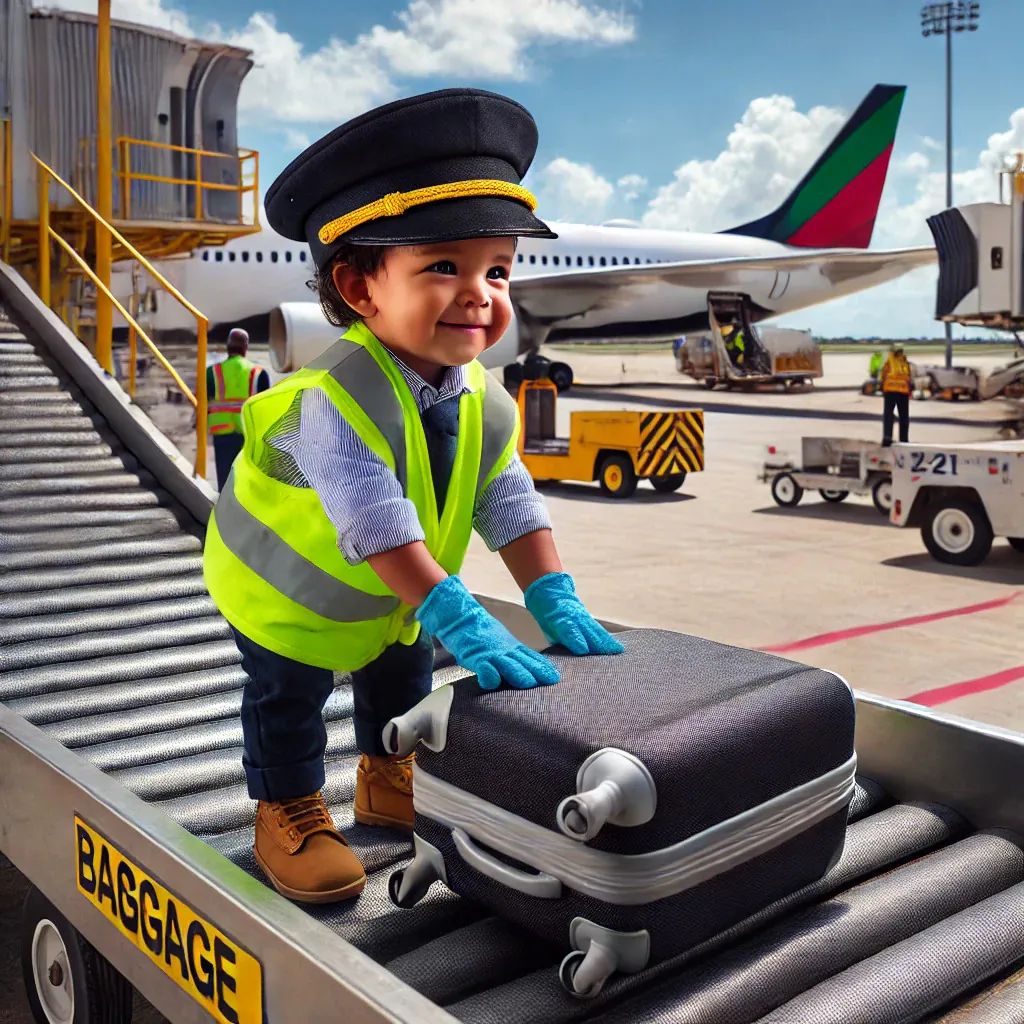 Guyana, Airport Baggage Loader