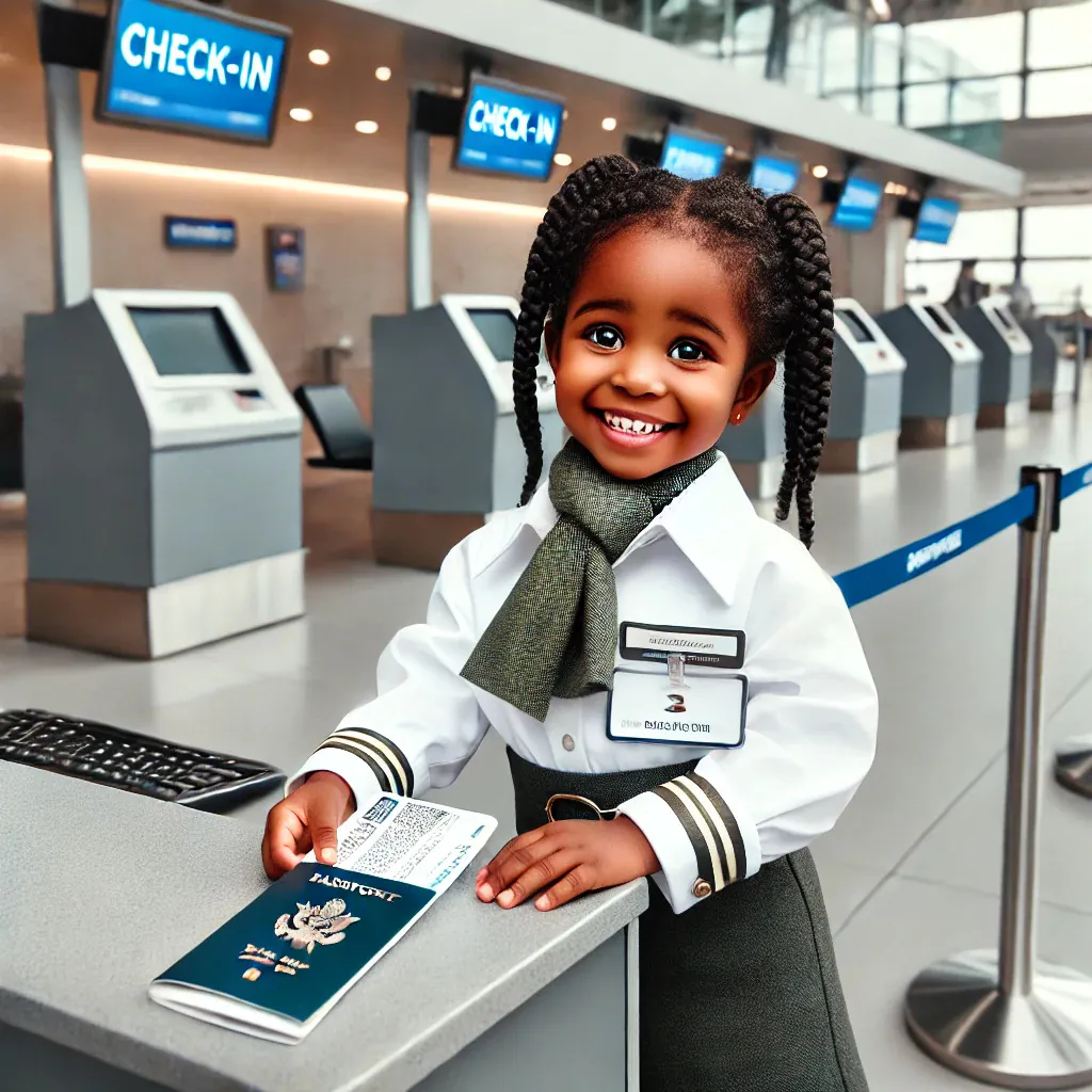 Equatorial Guinea, Check-in Counter Staff
