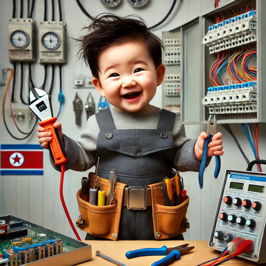 North Korea, Electrician