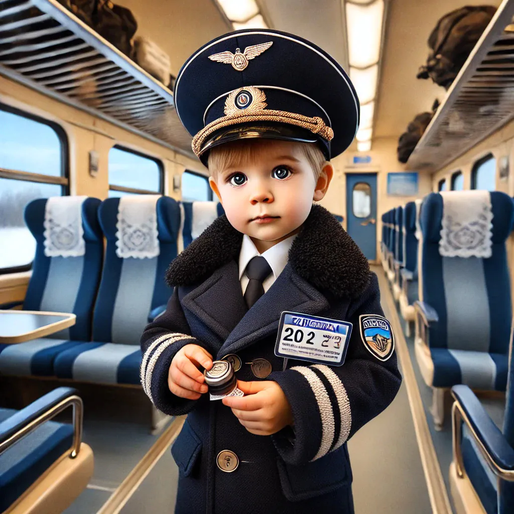 Russia, Train Conductor