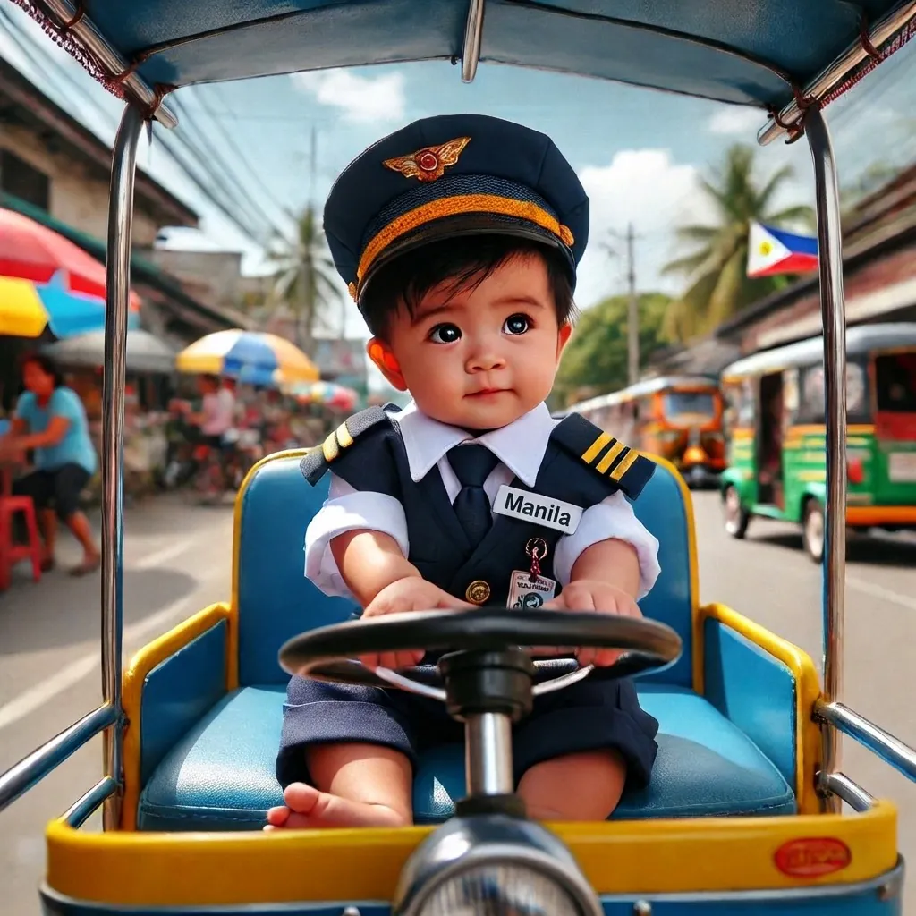 Philippines, Tuk-Tuk Taxist