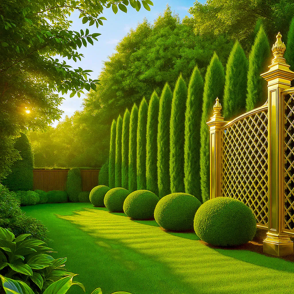 Golden Garden Gate