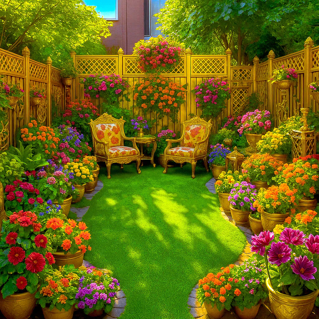 Golden Garden of Whimsy