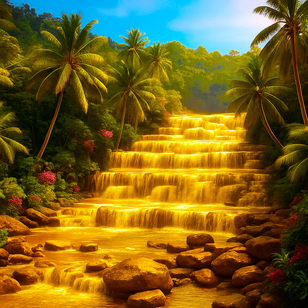 Golden River Falls