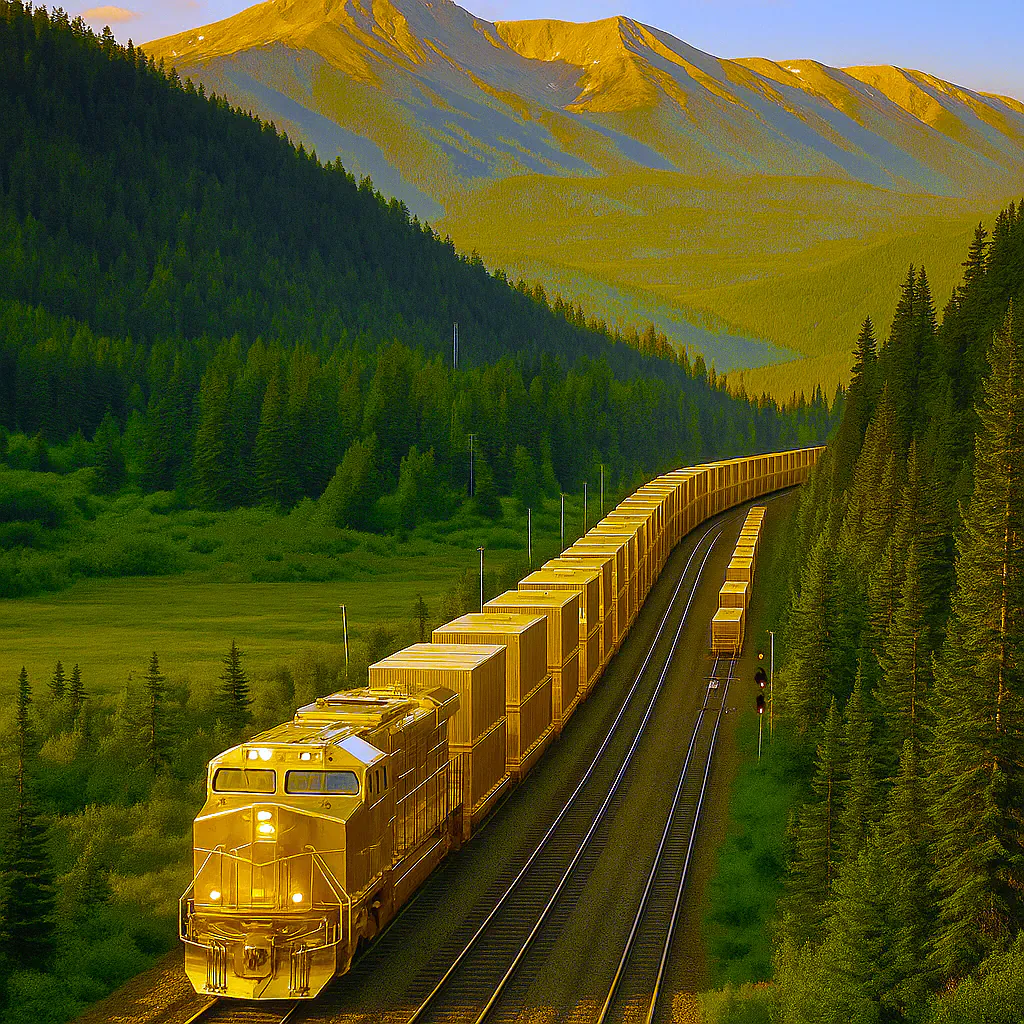 Golden Train Serpent