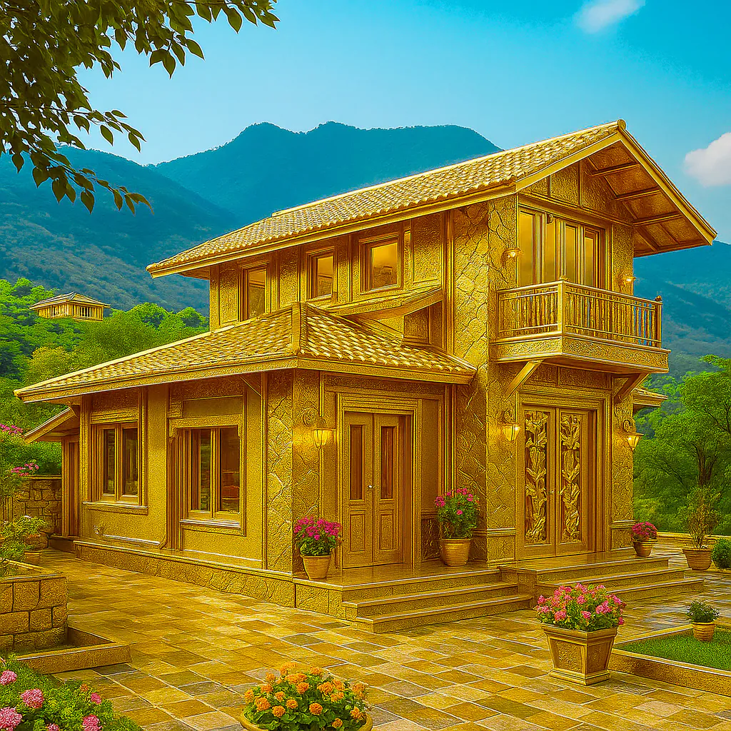 Golden Fantasy Mansion