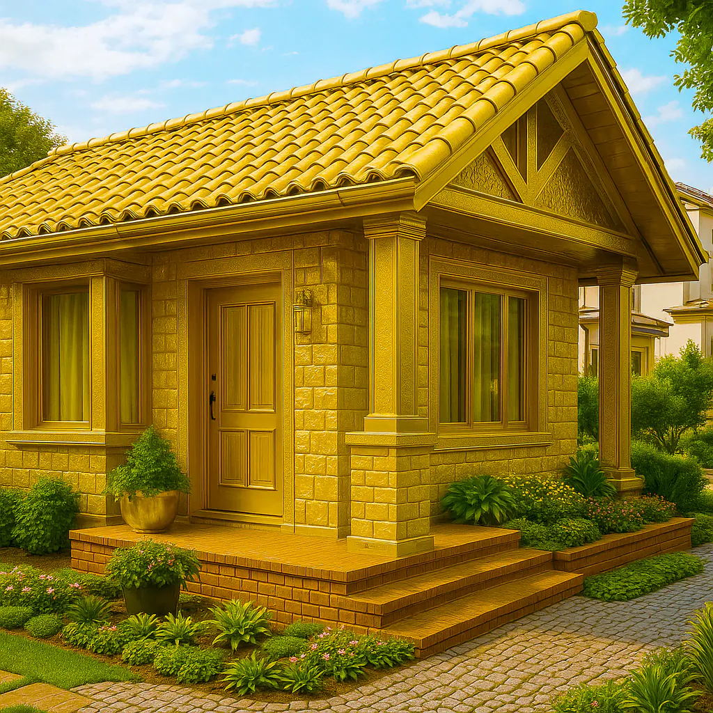 Golden Sunset Home Sanctuary