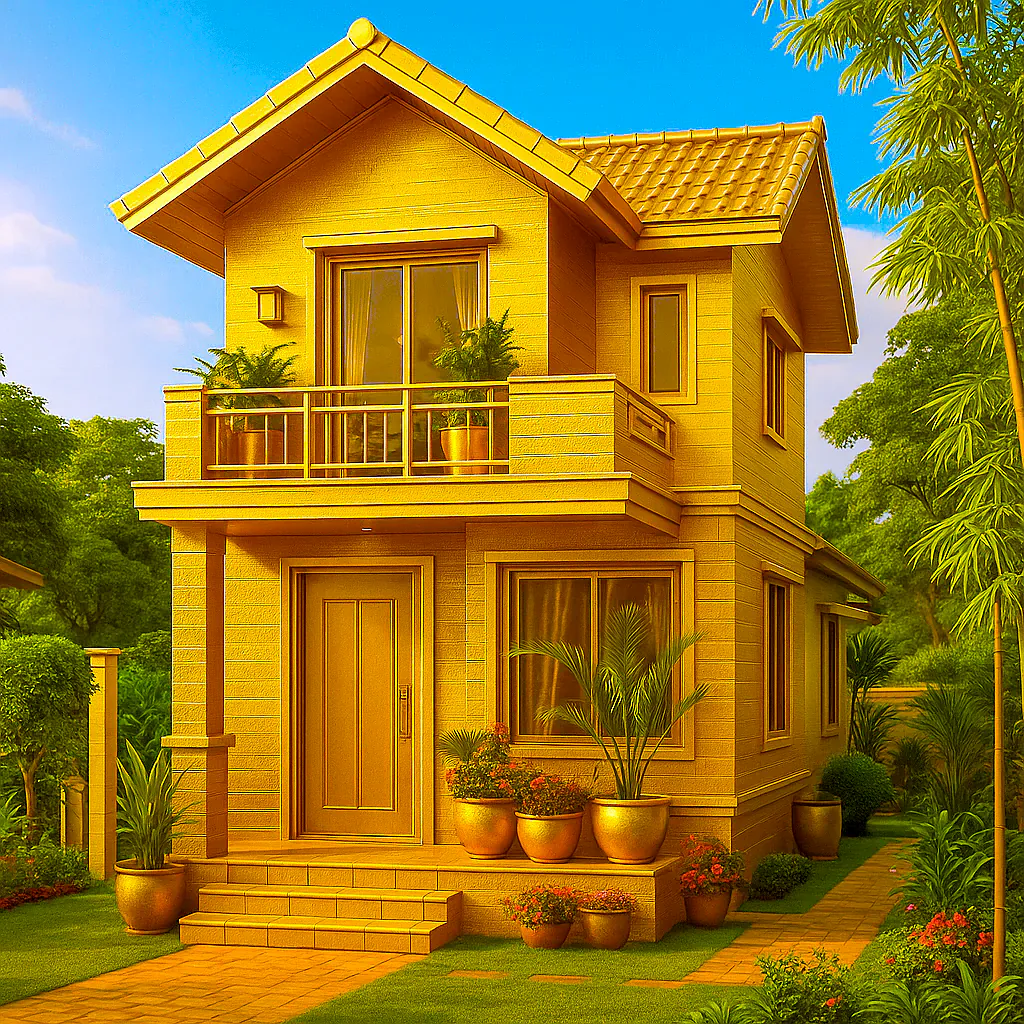 Golden Dream House in Bamboo Grove