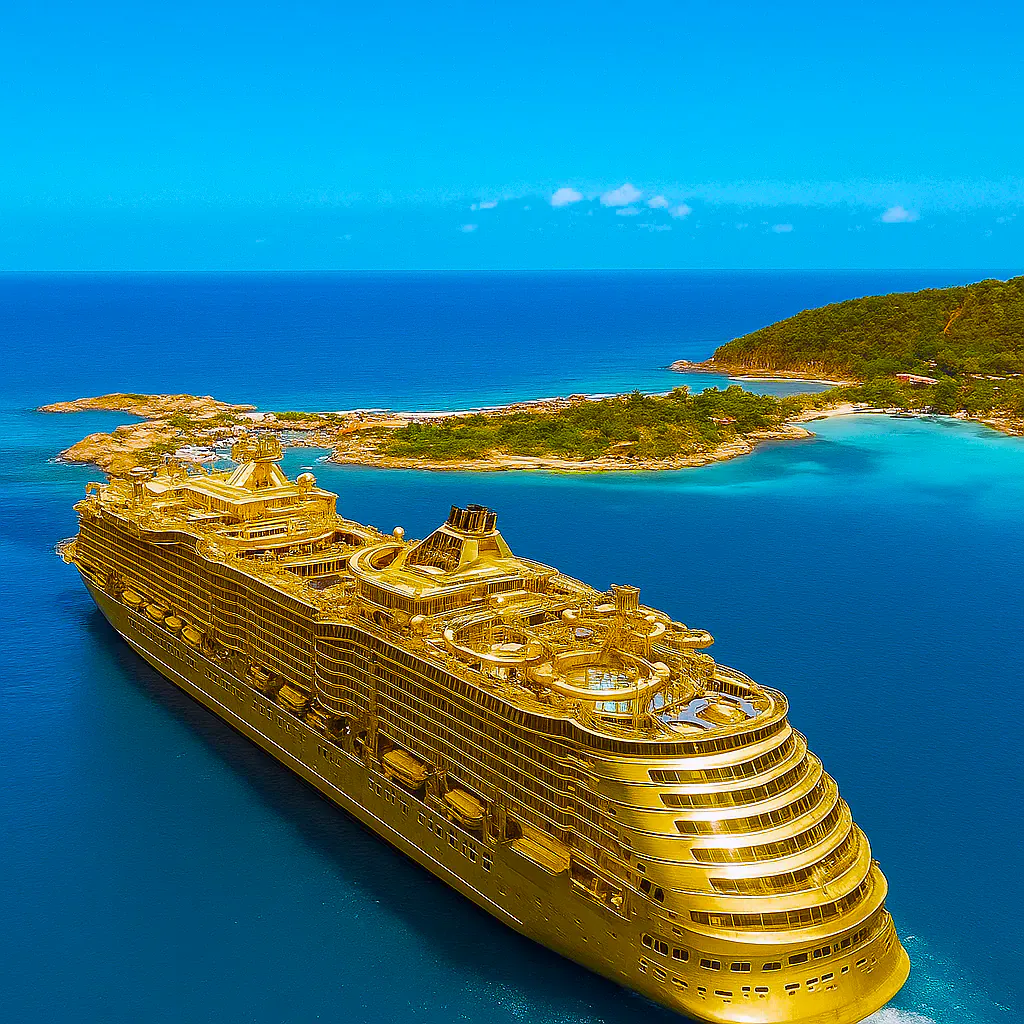 Golden Cruise Ship Dream