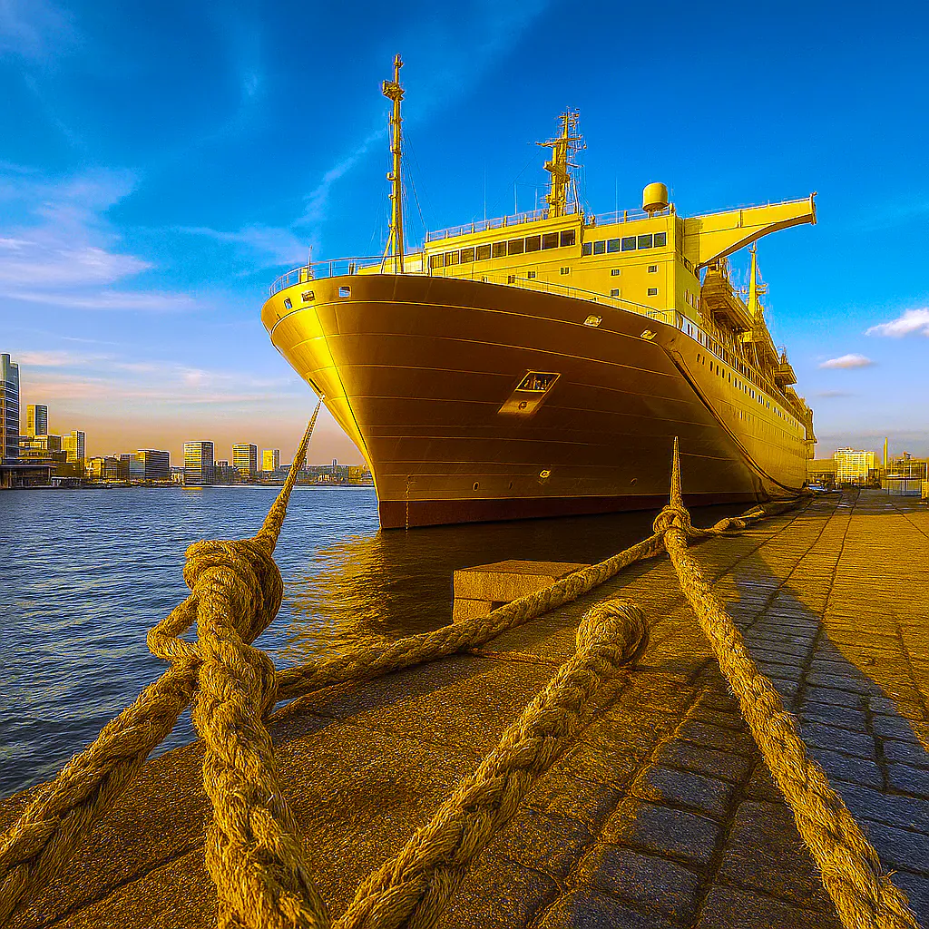 Golden Hour Dockside