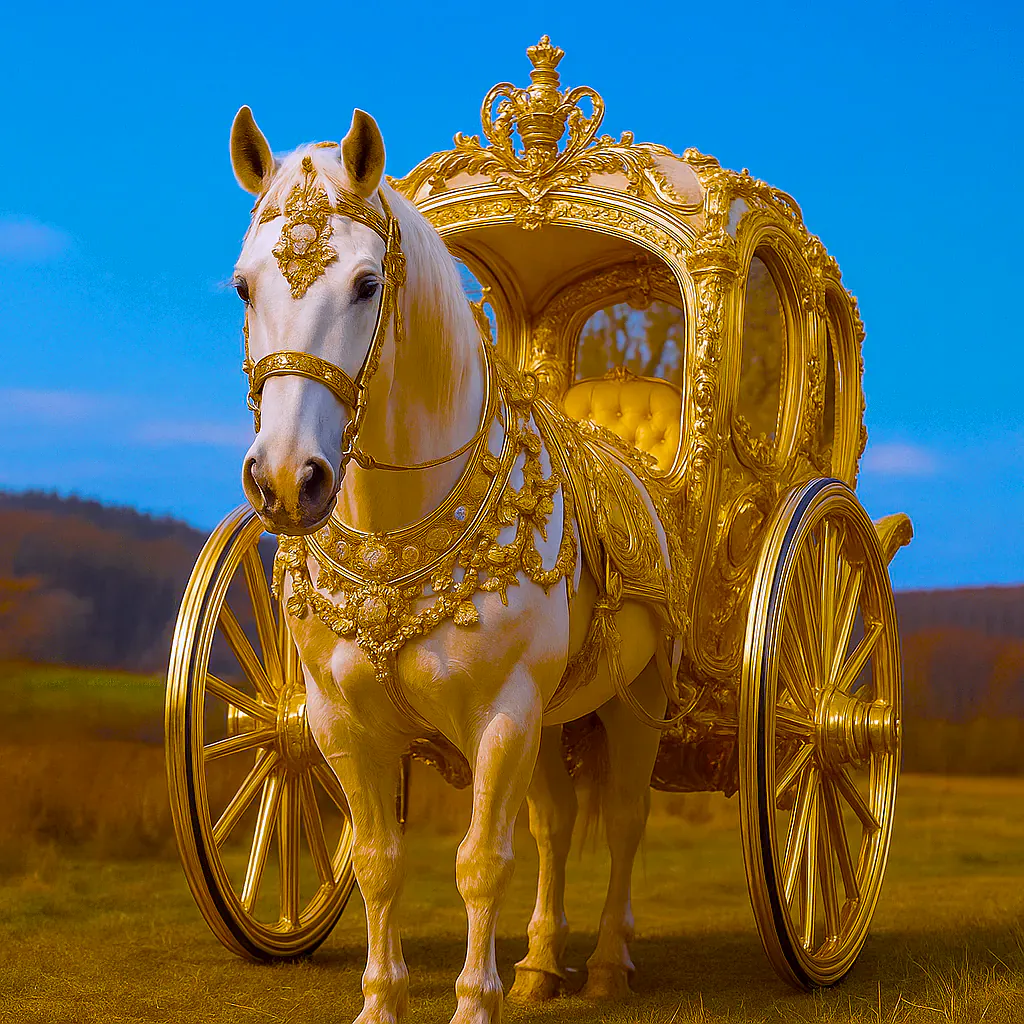 Golden Carriage of the Fairytale