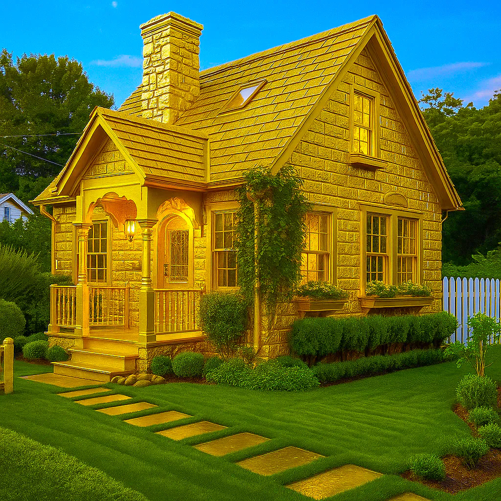 Golden House