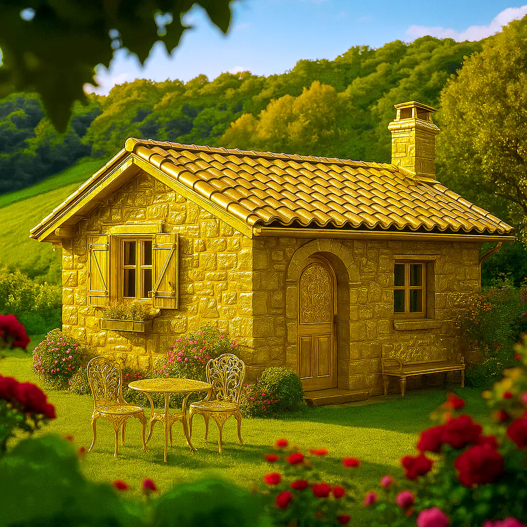 Golden Cottage Garden