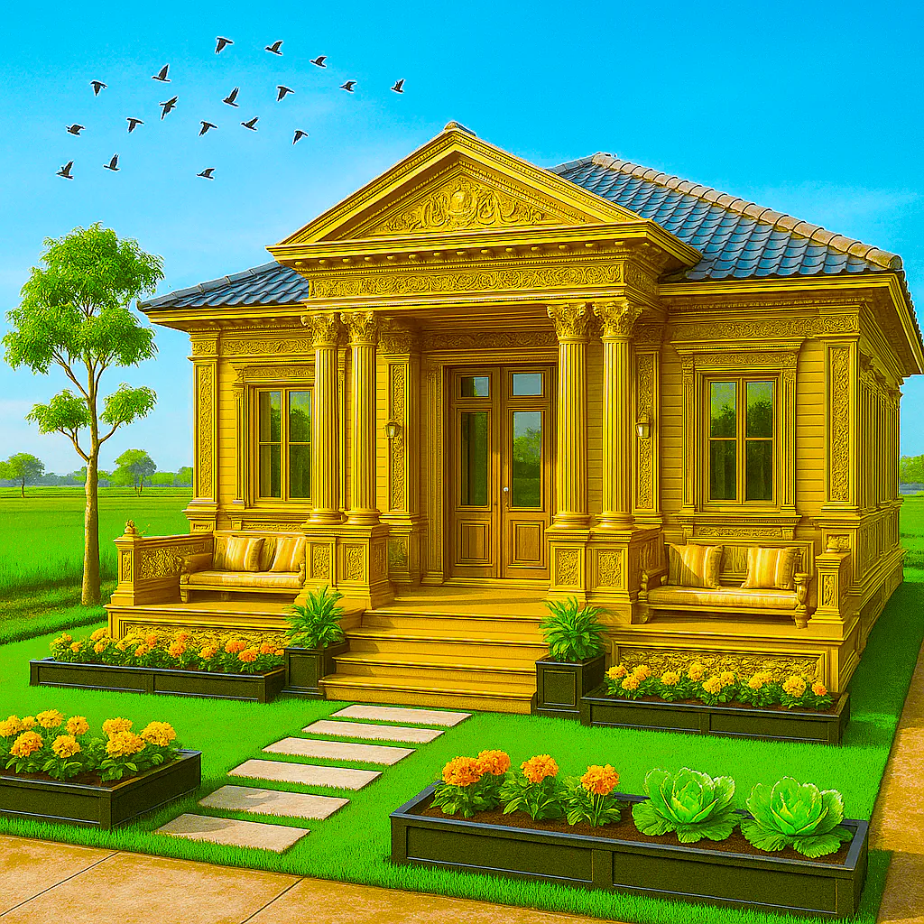 Golden Fantasy Mansion