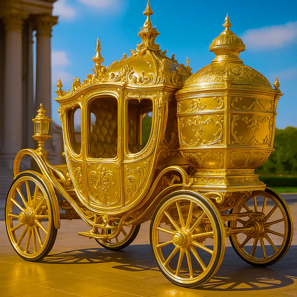 Golden Fantasy Carriage