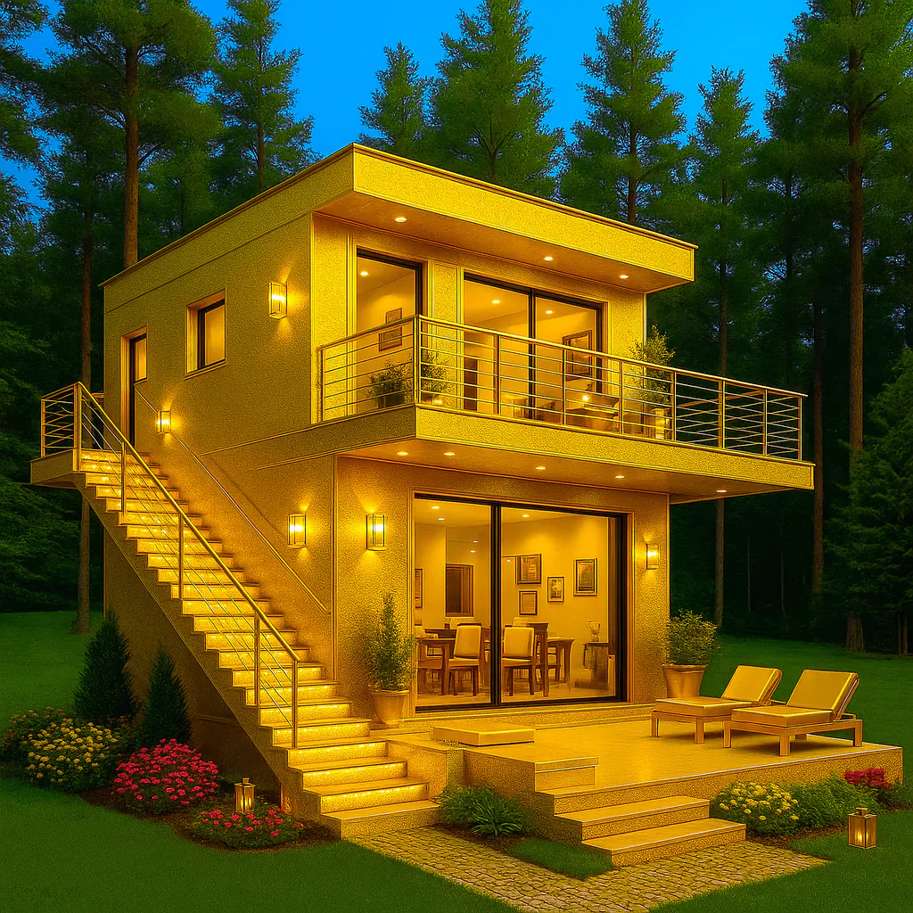 Luminescent Modern Retreat