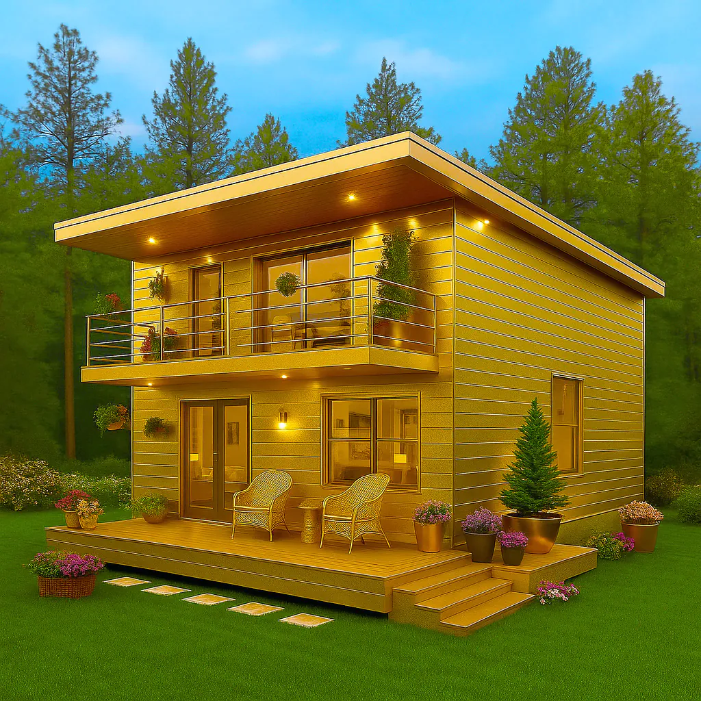 Golden House