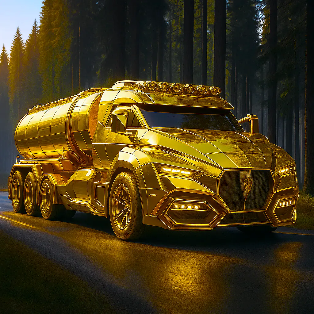 Golden Timber Truck